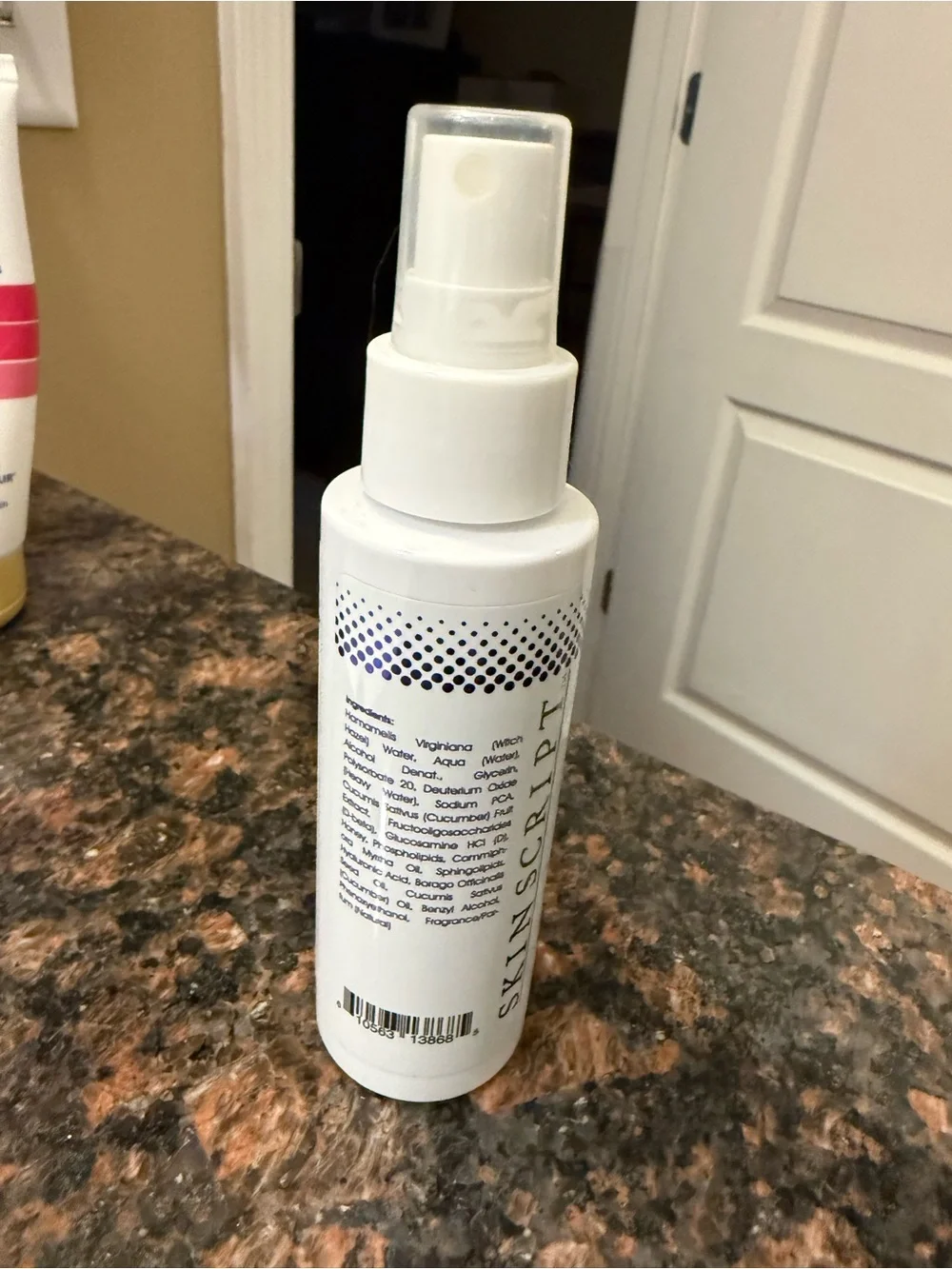 Skin script Cucumber Hydration Toner - Hydrating Facial Mist